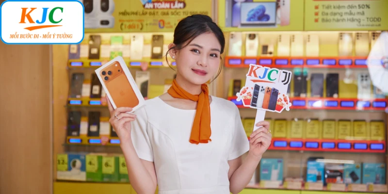 KJC tặng iPhone và đã trao thưởng cho người may mắn